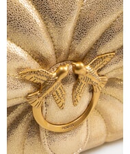 PINKO LOVE PUFF CLASSIC Borsa grande convertible oro/sabbia-antique gold - Borse Donna - 4
