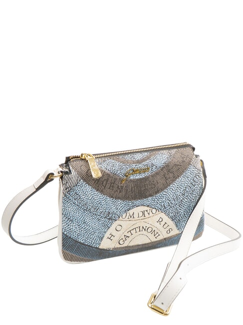 PLANETARIUM Borsa media a tracolla luna/ white - Borse Donna
