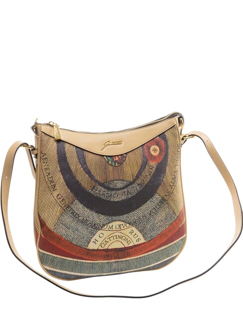 PLANETARIUM Borsa Hobo a tracolla classic/beige - Borse Donna