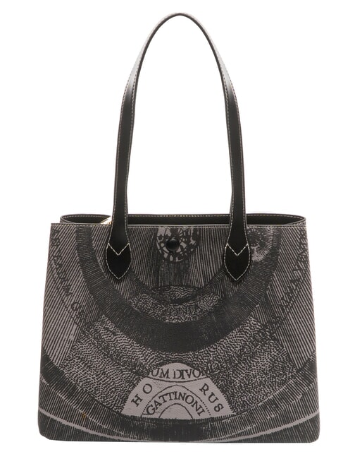 PLANETARIUM Borsa shopper a spalla monochrom lt grey/ black - Borse Donna