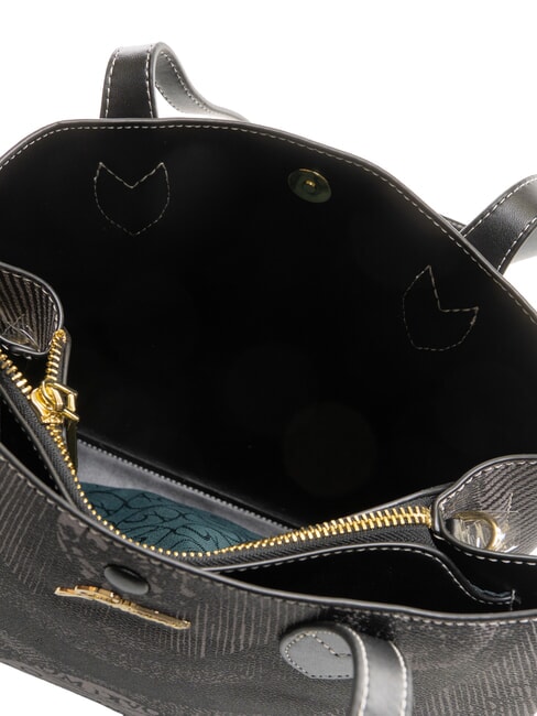 PLANETARIUM Borsa shopper a spalla monochrom lt grey/ black - Borse Donna