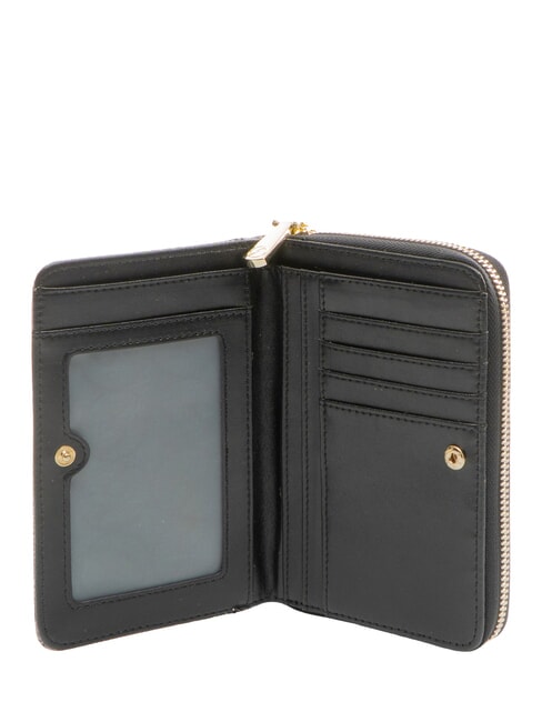 PLANETARIUM Portafoglio medio portamonete monochrom lt grey/ black - Portafogli Donna