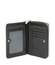 GATTINONI PLANETARIUM Portafoglio medio portamonete monochrom lt grey/ black - Portafogli Donna - 2