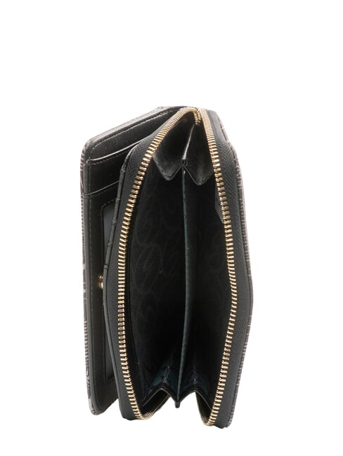 PLANETARIUM Portafoglio medio portamonete monochrom lt grey/ black - Portafogli Donna