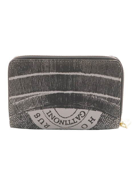 PLANETARIUM Portafoglio medio portamonete monochrom lt grey/ black - Portafogli Donna