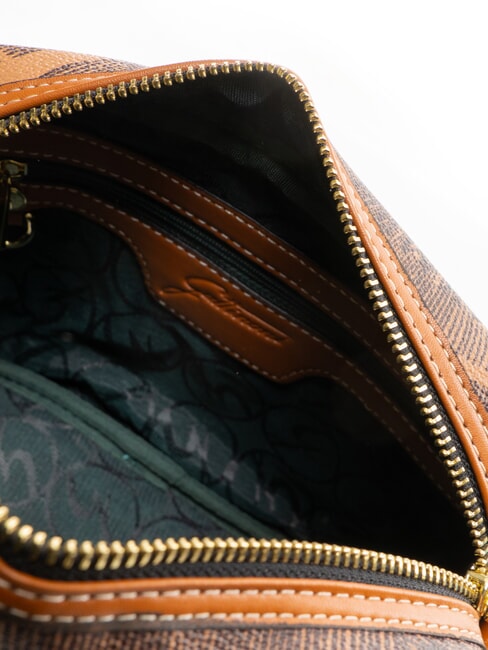 PLANETARIUM Borsa a tracolla con tasca monocromat.dk brow/tan - Borse Donna