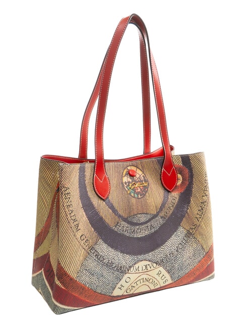 PLANETARIUM Borsa shopper a spalla red - Borse Donna