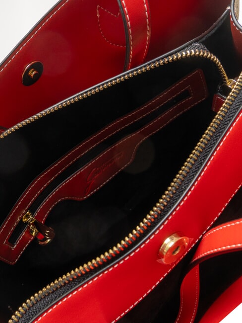 PLANETARIUM Borsa shopper a spalla red - Borse Donna