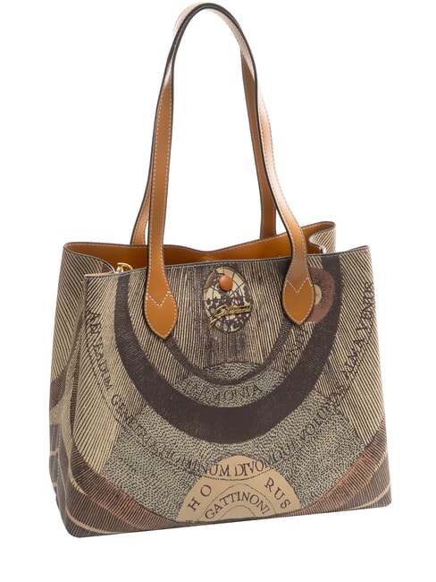 PLANETARIUM Borsa shopper a spalla diana/tan - Borse Donna