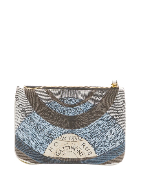 PLANETARIUM Pochette con polsierina luna/ white - Borse Donna