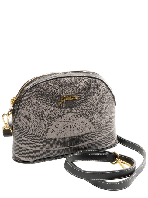 PLANETARIUM Borsa a tracolla monochrom lt grey/ black - Borse Donna