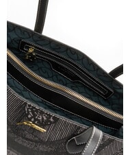 GATTINONI PLANETARIUM Borsa Tote a spalla monochrom lt grey/ black - Borse Donna - 5