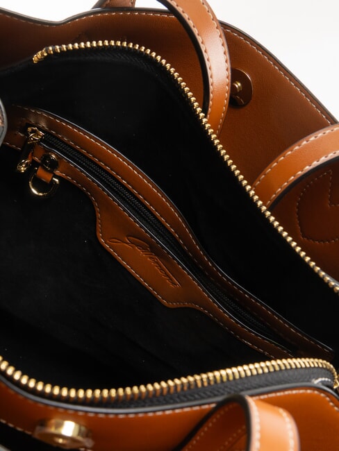 PLANETARIUM Borsa shopper a spalla monocromat.dk brow/tan - Borse Donna