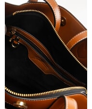 GATTINONI PLANETARIUM Borsa shopper a spalla monocromat.dk brow/tan - Borse Donna - 4