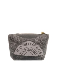 GATTINONI PLANETARIUM Necessaire monochromatic lt grey - Bustine & Necessaire - 2