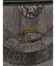 GATTINONI PLANETARIUM Borsa a spalla manici catena monochrom lt grey/ black - Borse Donna - 3