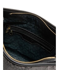 GATTINONI PLANETARIUM Borsa a spalla manici catena monochrom lt grey/ black - Borse Donna - 5