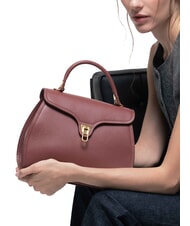 COCCINELLE MARVIN Borsa a mano in pelle con tracolla brandy - Borse Donna - 4