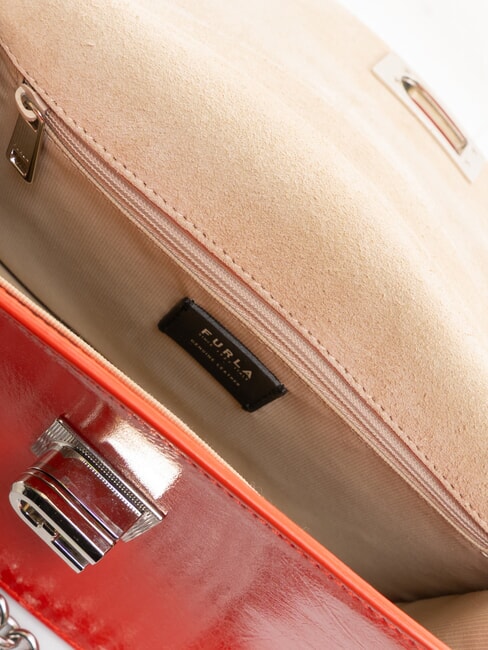 1927 Borsetta a tracolla, in pelle fuoco - Borse Donna