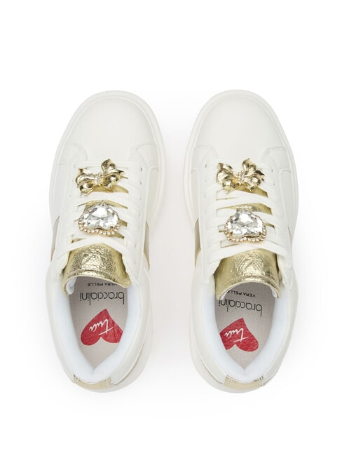 TUA Sneakers gioiello white/gold - Scarpe Donna