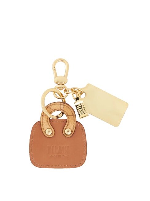 GEO CLASSIC Portachiavi charm minibag NATURALE - Portachiavi