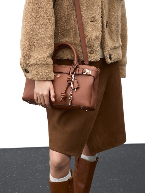 GREGORIA Borsa a mano media con tracolla COGNAC - Borse Donna