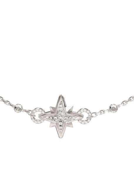 IN THE SKY Bracciale con stella e zirconi SILVER - Bracciali Donna