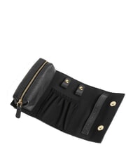 COCCINELLE JEWELRY BOX Bustina porta gioielli in pelle Nero - Bustine & Necessaire - 2