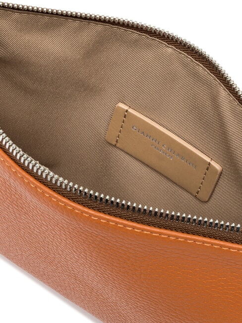 HERMY Borsa busta in pelle con tracolla spice - Borse Donna