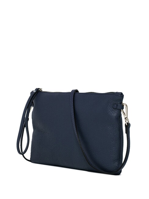 HERMY Borsa busta in pelle con tracolla BLU NAVY - Borse Donna