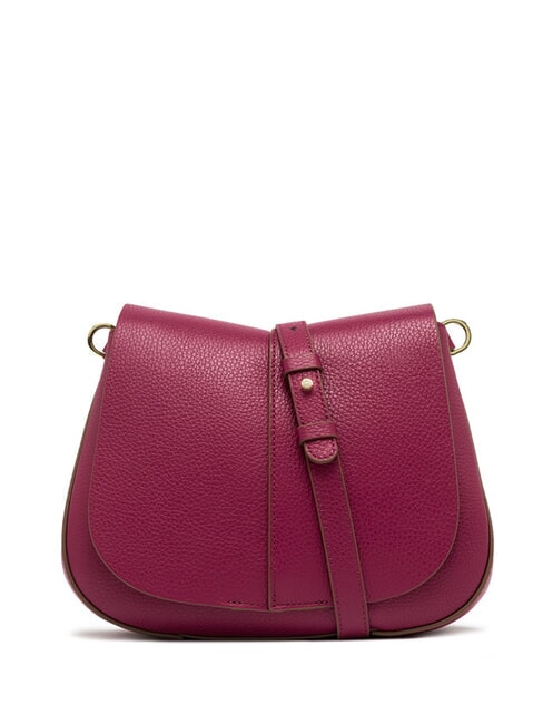 HELENA ROUND Borsa in pelle con doppia tracolla desert flower - Borse Donna