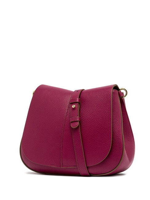 HELENA ROUND Borsa in pelle con doppia tracolla desert flower - Borse Donna