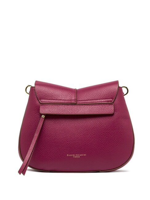 HELENA ROUND Borsa in pelle con doppia tracolla desert flower - Borse Donna