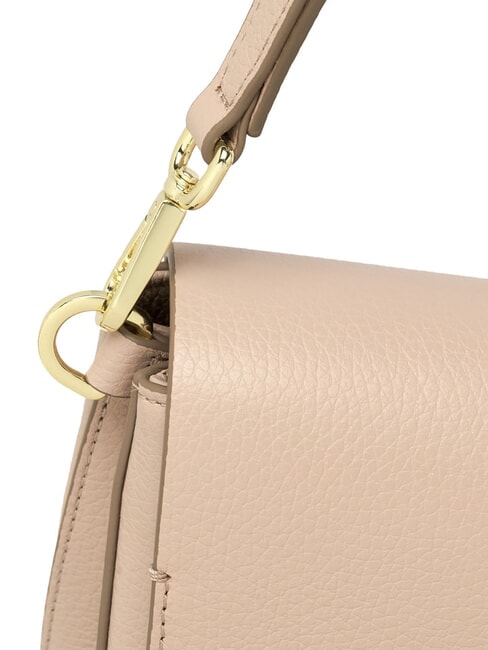 HELENA ROUND Borsa piccola in pelle a tracolla pink salt - Borse Donna