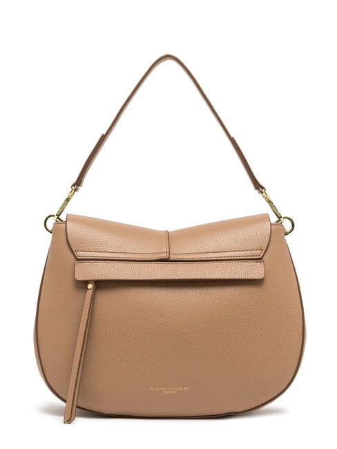 HELENA ROUND Borsa piccola in pelle a tracolla clay - Borse Donna