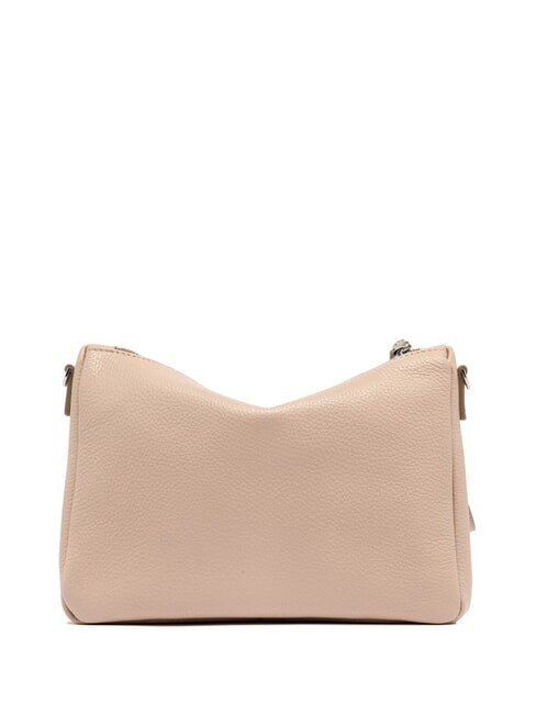 NORA POUCH Pochette in pelle con polsierina e tracolla pink salt - Borse Donna