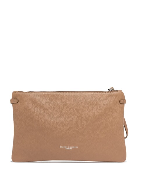 HERMY Borsa busta in pelle con tracolla clay - Borse Donna