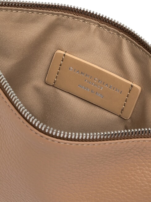 HERMY Borsa busta in pelle con tracolla clay - Borse Donna