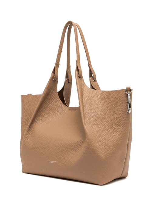 DUA Borsa a spalla grande in pelle clay - Borse Donna