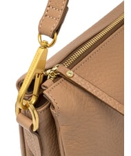 GIANNI CHIARINI BROOKE Borsa a tracolla in pelle martellata clay - Borse Donna - 4