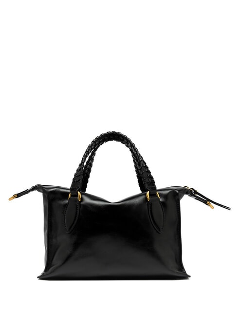 ROXY Borsa a mano in pelle con tracolla Nero - Borse Donna