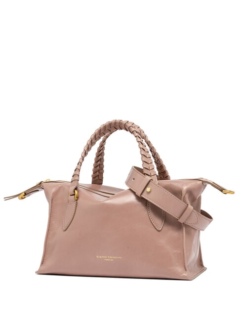 ROXY Borsa a mano in pelle con tracolla pink salt - Borse Donna