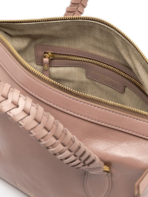 ROXY Borsa a mano in pelle con tracolla pink salt - Borse Donna