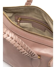 GIANNI CHIARINI ROXY Borsa a mano in pelle con tracolla pink salt - Borse Donna - 5