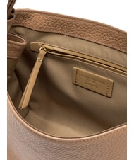 GIANNI CHIARINI CECILE Borsa a spalla in pelle martellata clay - Borse Donna - 5