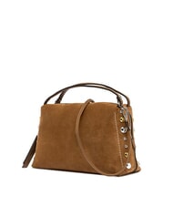 GIANNI CHIARINI ALIFA Borsa in pelle suede a mano con tracolla - Borse Donna