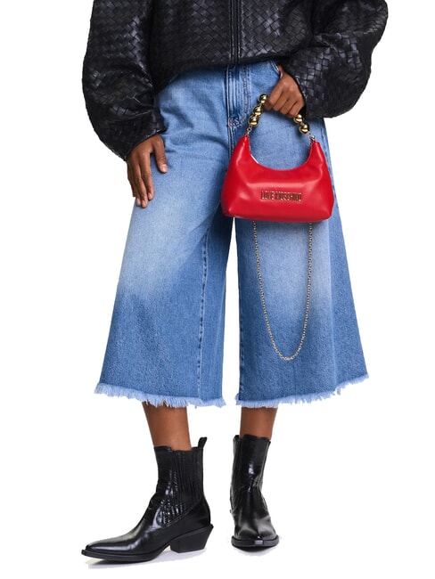 CHAIN Mini Bag a mano, con tracolla ROSSO - Borse Donna