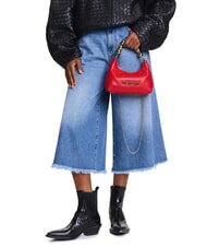 LOVE MOSCHINO CHAIN Mini Bag a mano, con tracolla ROSSO - Borse Donna - 5