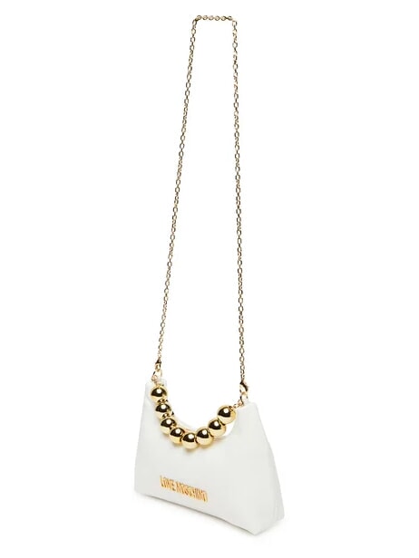 CHAIN Mini Bag a mano, con tracolla bianco - Borse Donna
