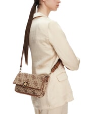 GUESS CIRCE  Borsa a spalla, con tracolla LATTE LOGO - Borse Donna - 4